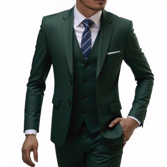 Three-Piece Men's Wedding Suit