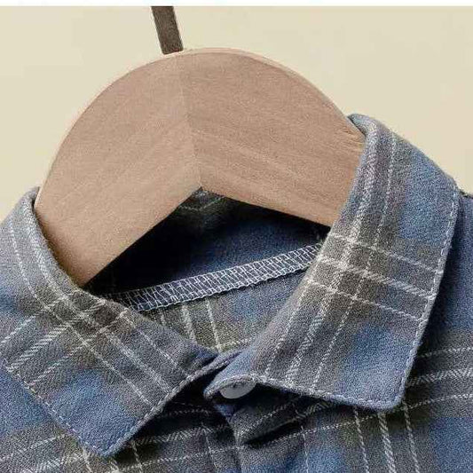 Classic Casual Plaid Button-Up Shirt