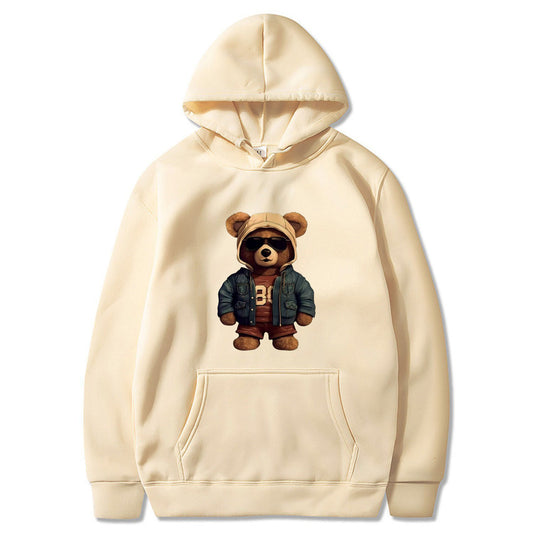 Trendy Boss Bear Trendy Streetwear Hoodie