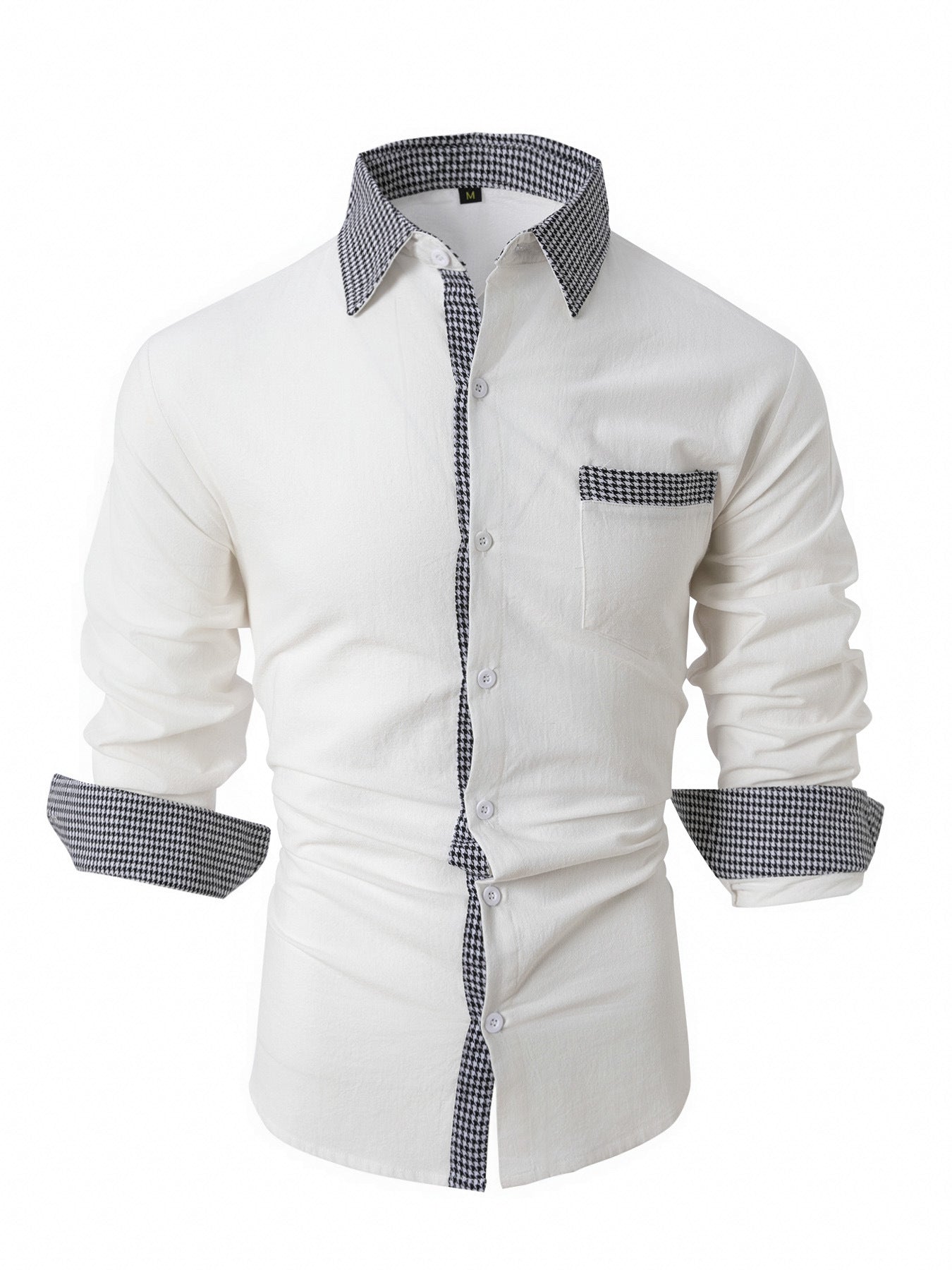 Mens Casual Long Sleeve Shirt for Effortless Style and Comfort