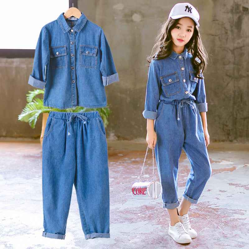 Unisex Cowboy Suit Set: Stylish 2-Piece Outfit for Trendy Western Style