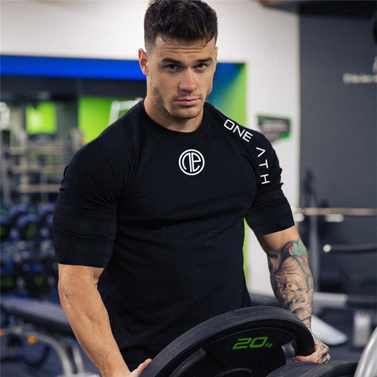 Camiseta de manga corta para fitness de Neon North Sports