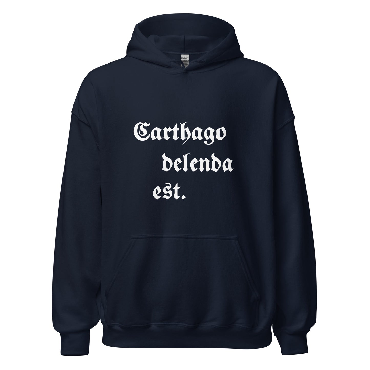Drop-Shoulder Graphic Hoodie Sweater for Casual Comfort