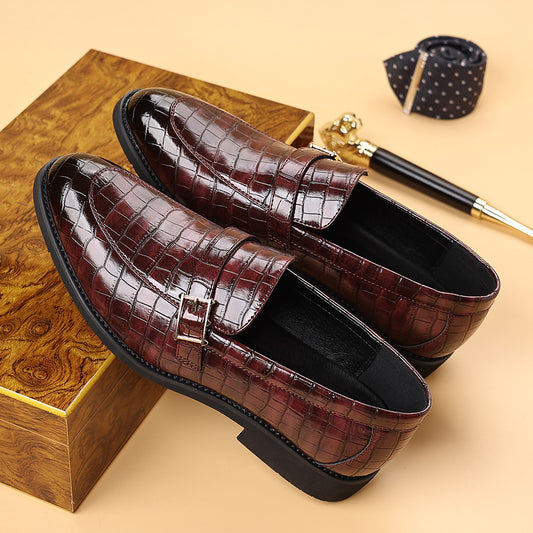 Mens Plus Size Leather Shoes for Stylish Casual Comfort