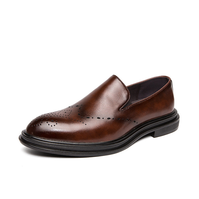 Mocassins en cuir pour hommes