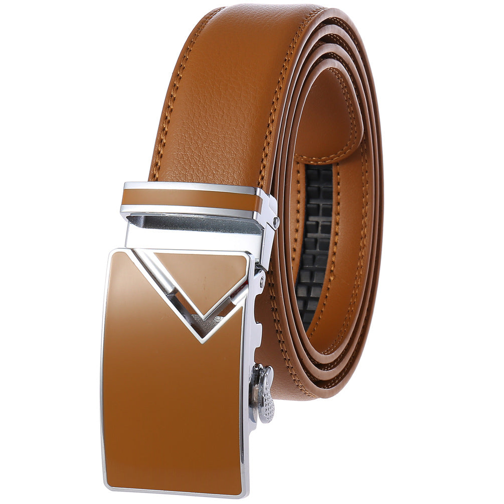 Men's Automatic Belt Buckle with Stylish Colored Belt - Neon North Clothing