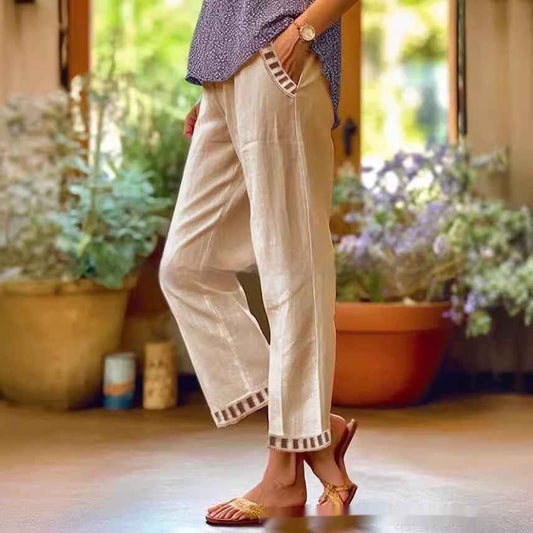European and American Casual Women's Pants for Simple - Chic Style