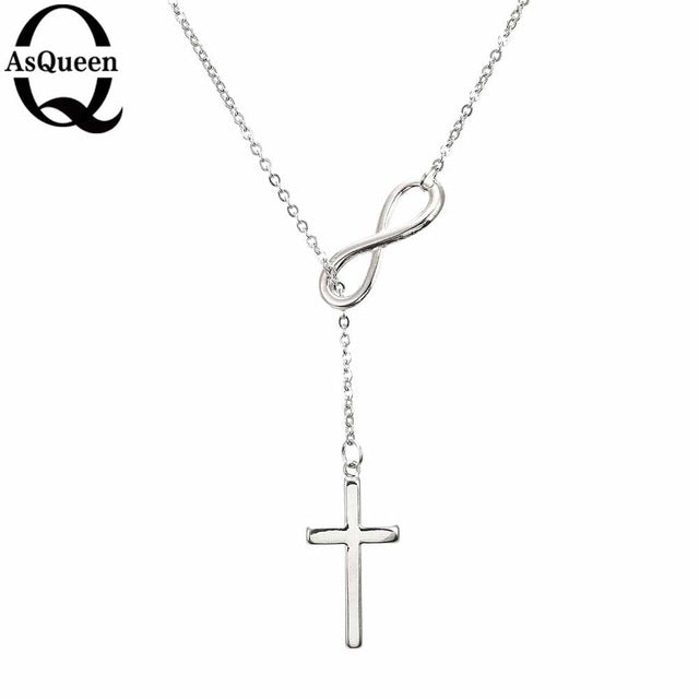 Small Gold Cross Pendant Necklace - Neon North Clothing