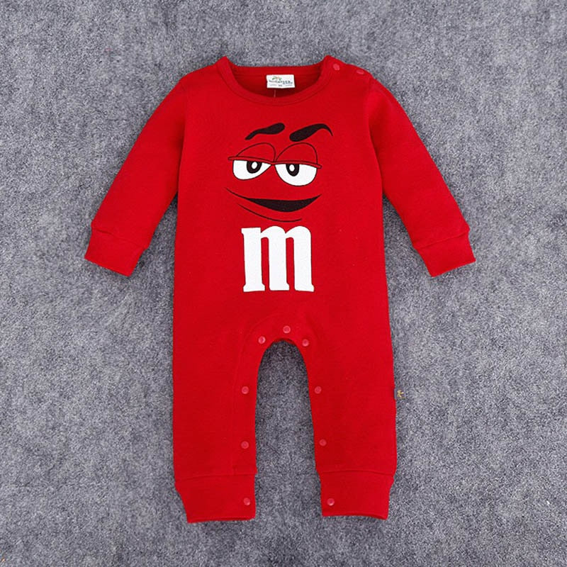 New Born Baby Rompers letter M Clothing Jumpsuit - Neon North Clothing