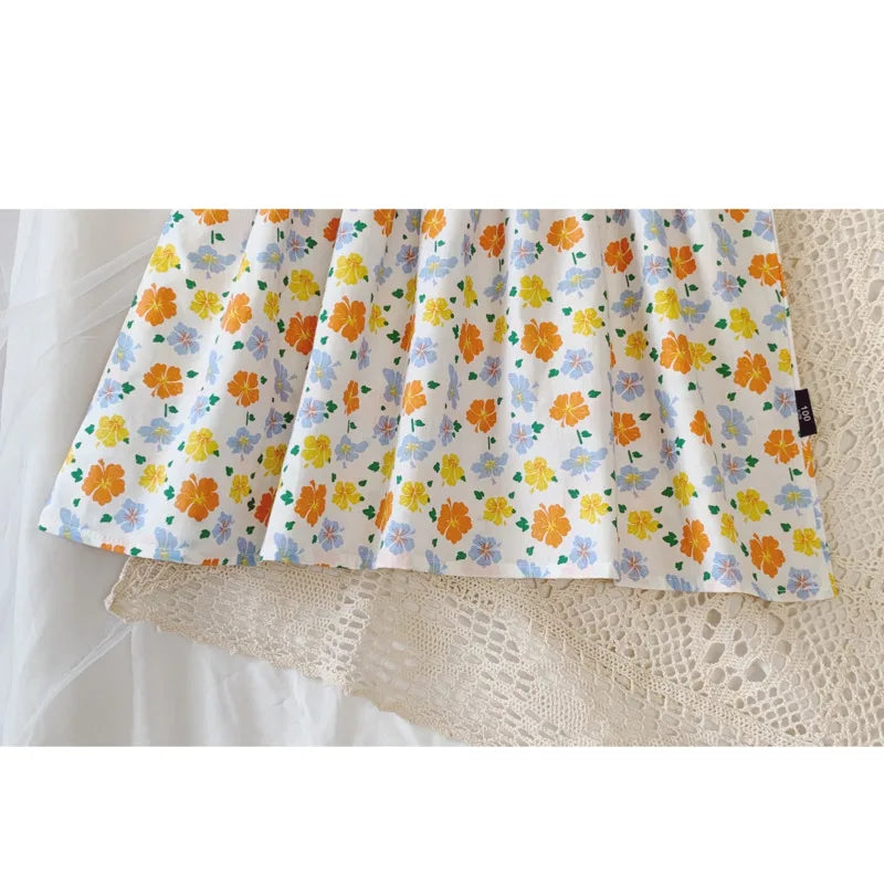 Floral Party Dress for Kids Age 1-6 Years - Neon North Clothing