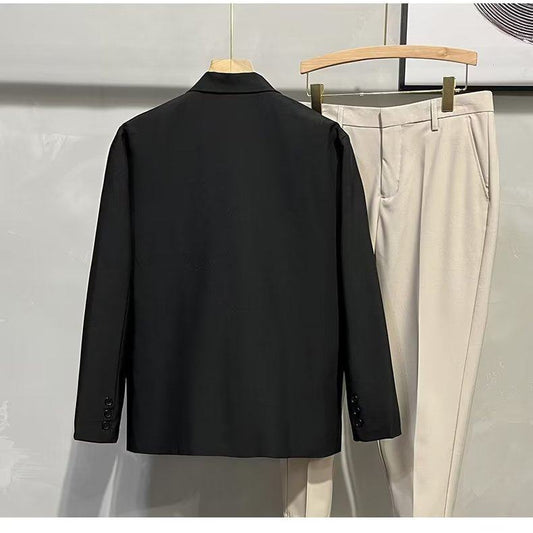 Mens Casual Blazer - Trendy Versatile British-style Blazer for Everyday Wear