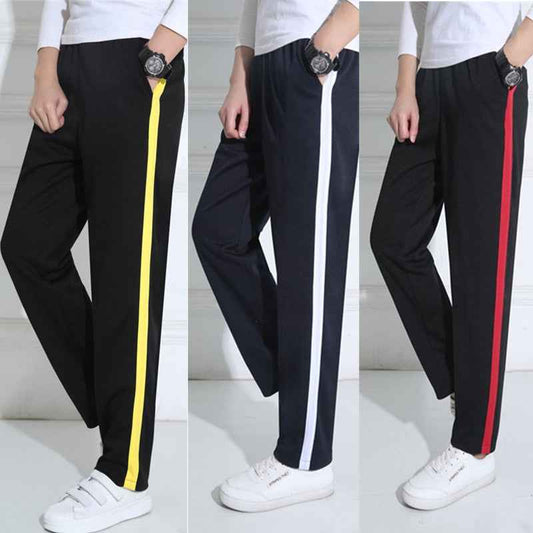 Pure Black Loose Sweatpants