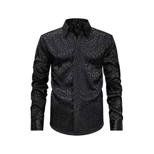 Casual Men's Collared Dress Shirt - Regular Fit for Every Occasion - Neon North Clothing