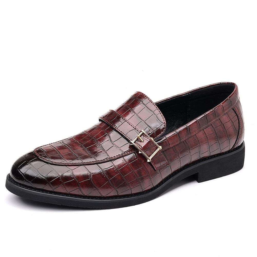 Mens Plus Size Leather Shoes for Stylish Casual Comfort