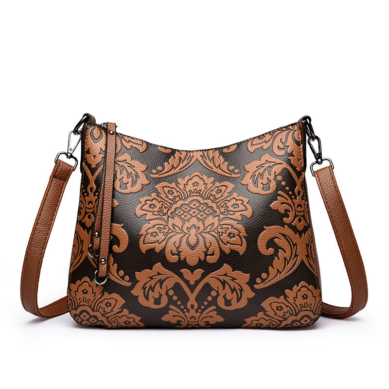 Women's Patterned Messenger Bag for Stylish Daily Use