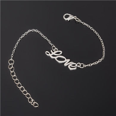 Simple Style Silver Plated Charm Bracelet - Neon North Clothing