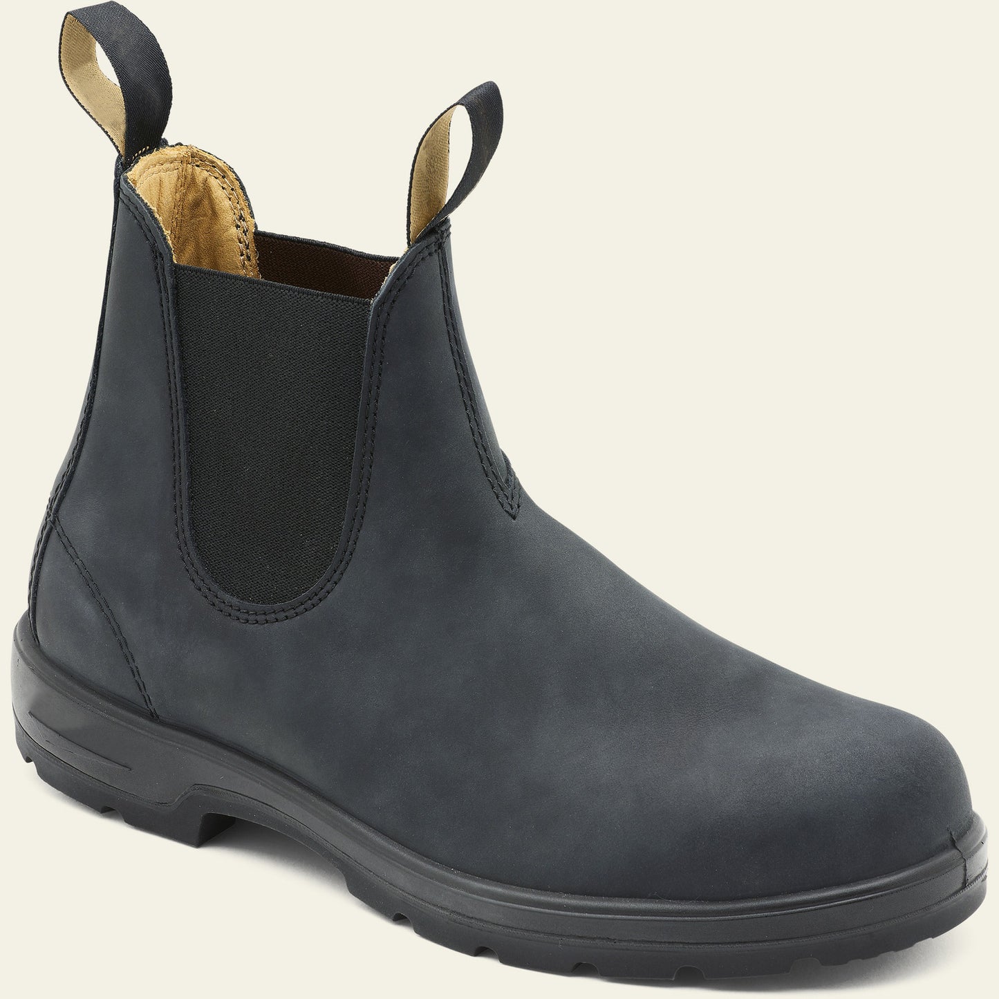 Men's Chelsea Boots - Round Toe Anti-Slip Ankle Design