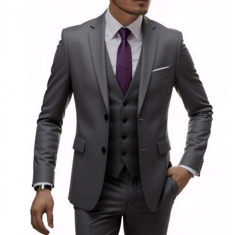 Three-Piece Men's Wedding Suit