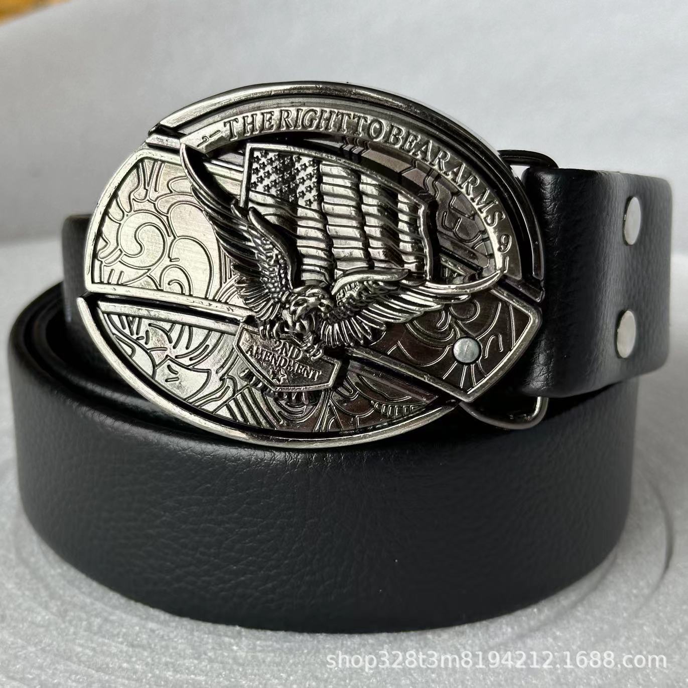 Smooth Buckle Trendy Punk Belt Buckle with Distinctive Style - Neon North Clothing
