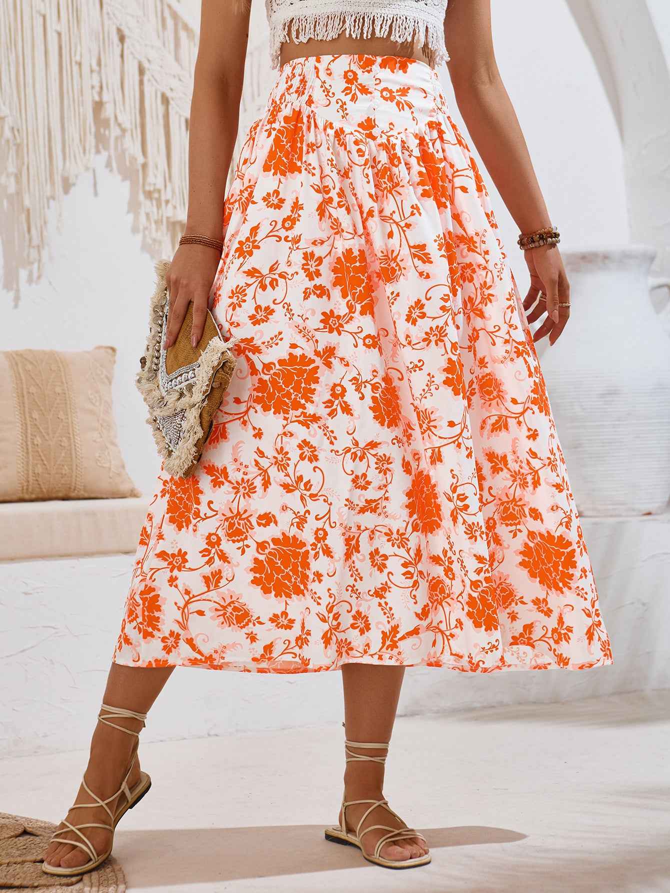 Women’s Floral Bodycon Skirt for Chic Style and Comfort