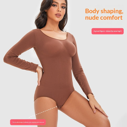 Long Sleeve Shapewear Bodysuit for All-Day Comfort and Style
