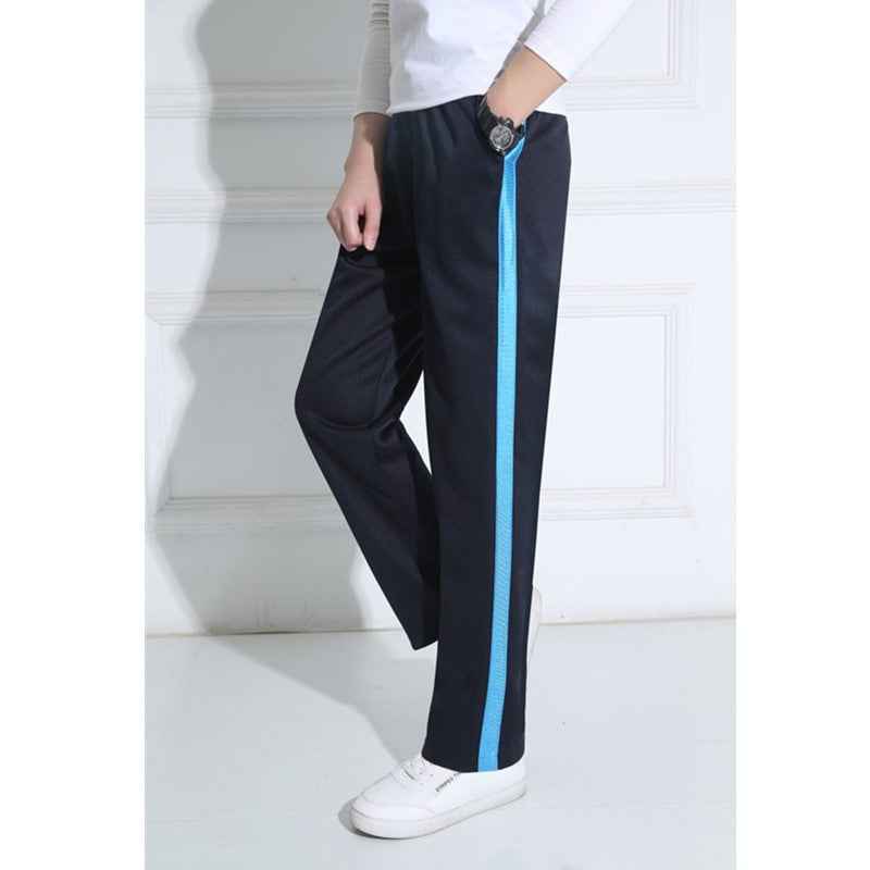 Pure Black Loose Sweatpants
