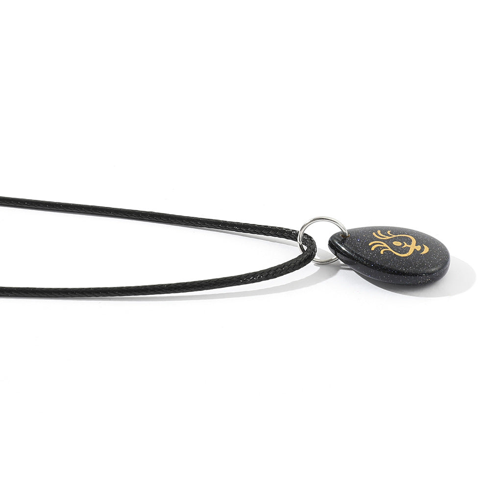 Sky City HIDA Water Drop Necklace - Neon North Clothing