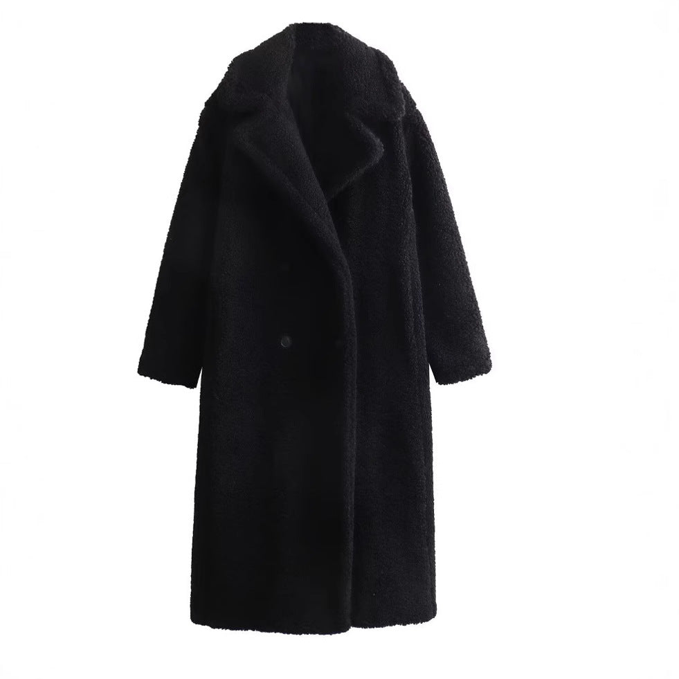 Streetwear Private Lady Fleece Warm Overcoat - Neon North Clothing