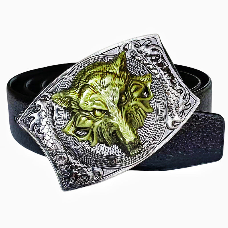 Smooth Buckle Trendy Punk Belt Buckle with Distinctive Style - Neon North Clothing