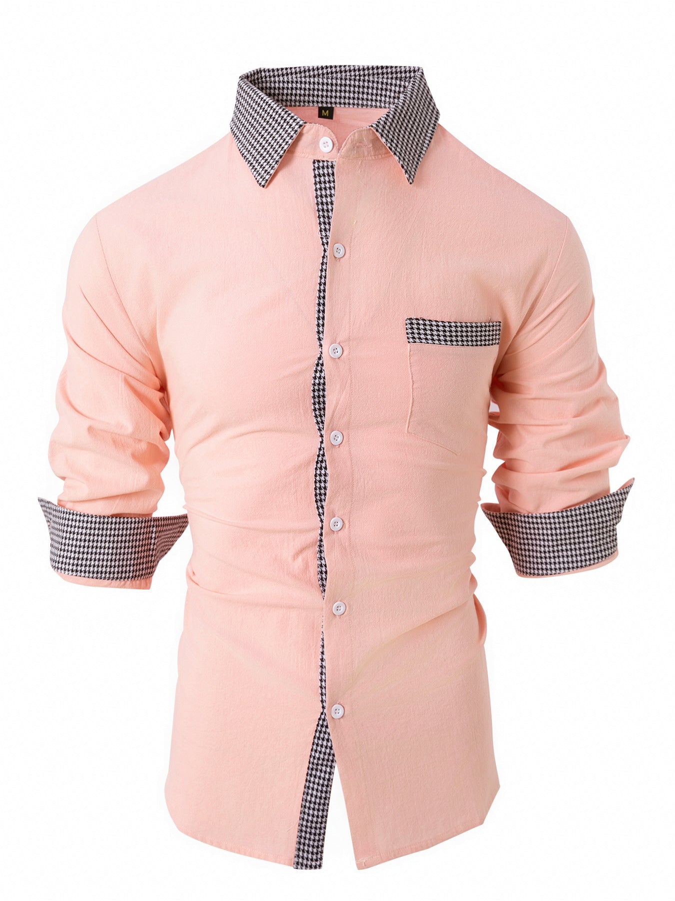 Mens Casual Long Sleeve Shirt for Effortless Style and Comfort
