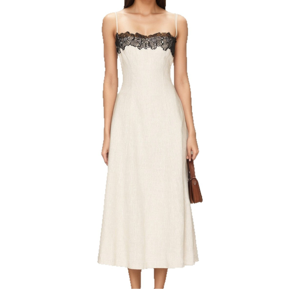 Womens Lace Off-Shoulder Dress - Stylish Slip Design for Elegant Occasions - Neon North Clothing