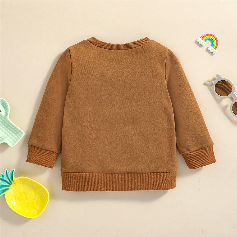 Kids Rainbow Print Hoodie Sweater for Ages 1-6 Years - Long Sleeve Style - Neon North Clothing