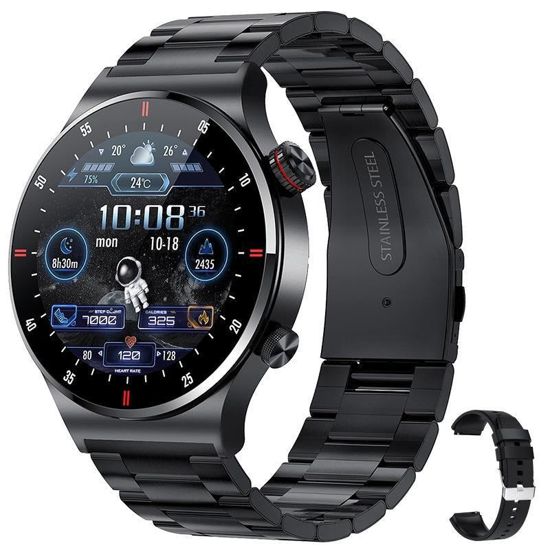 QW33 Smart Watch ECG+PPG Music Player Pedometer Bluetooth Call Smart Watch - Neon North Clothing