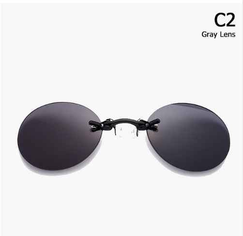Pinnacle Retro Metal Sunglasses for Men and Women - Stylish Hacking Mini Glasses