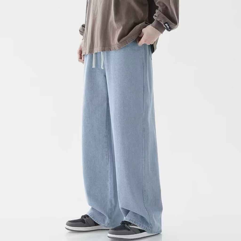 Fashion Personality Wide Leg Casual Pants Men for Effortless Style