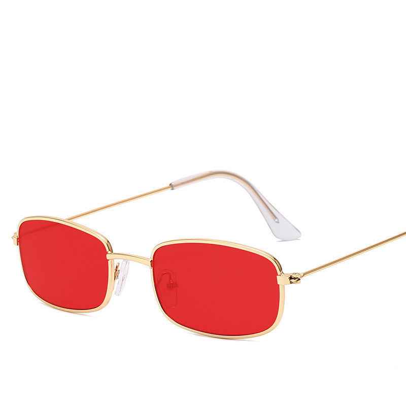New Metal Small Frame Sunglasses - Retro Street Trendy Glasses for Men and Women