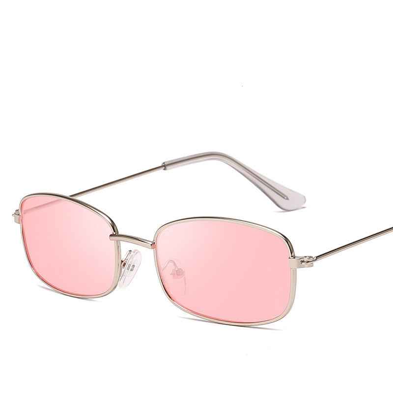 New Metal Small Frame Sunglasses - Retro Street Trendy Glasses for Men and Women