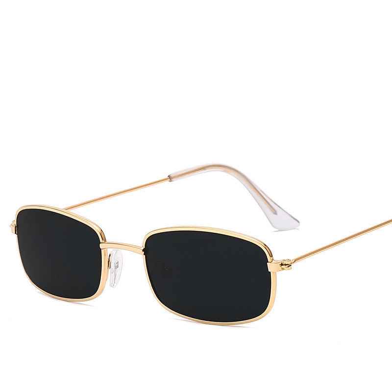 New Metal Small Frame Sunglasses - Retro Street Trendy Glasses for Men and Women