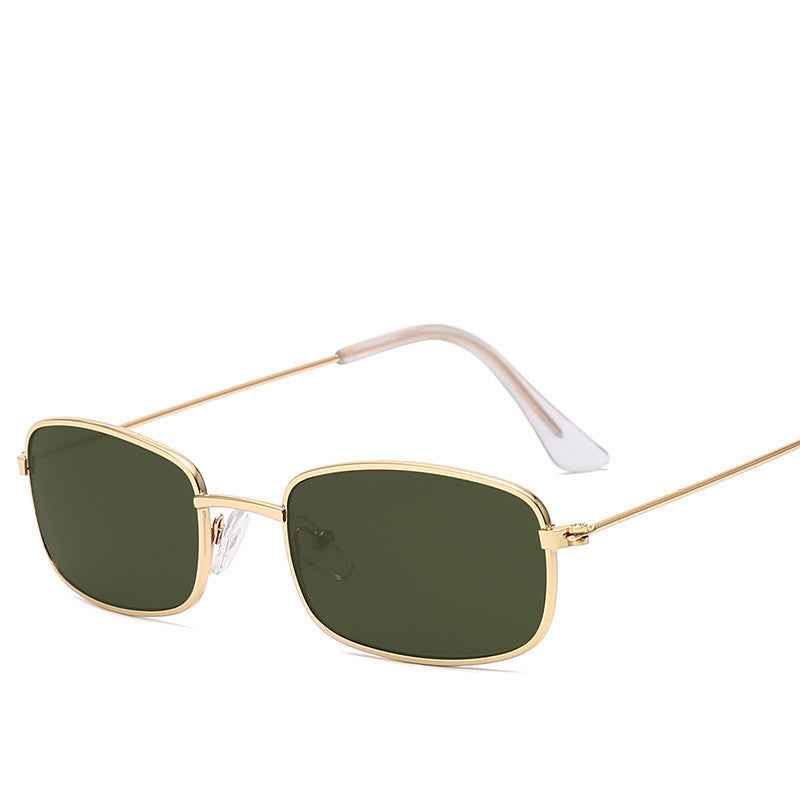 New Metal Small Frame Sunglasses - Retro Street Trendy Glasses for Men and Women