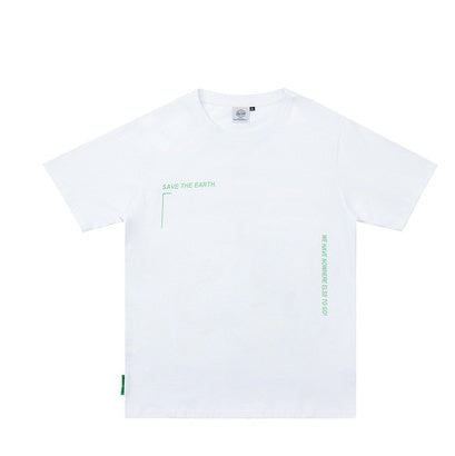 Neon North Loose Fit Save the Earth T-Shirt for Eco-Conscious Style - Neon North Clothing