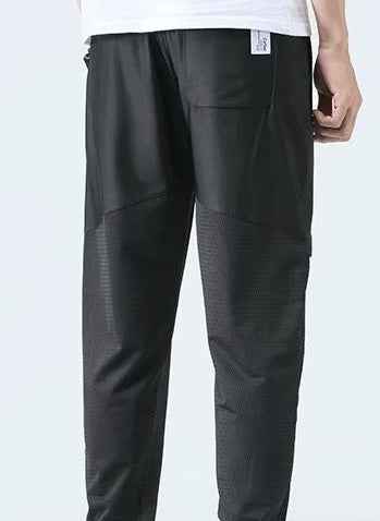 Men's Breathable Summer Pants - Casual Girdled Feet Nine Points Sports Trousers