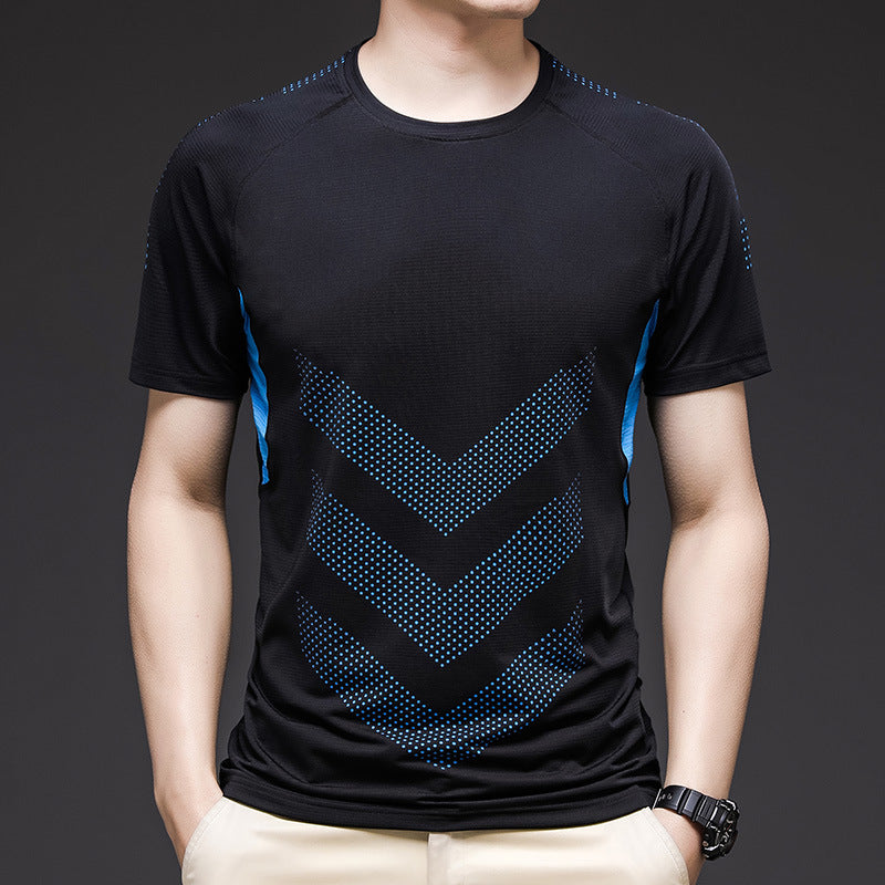 Ice Silk Quick Drying Fitness T-Shirt for Comfortable Training - Neon North Clothing