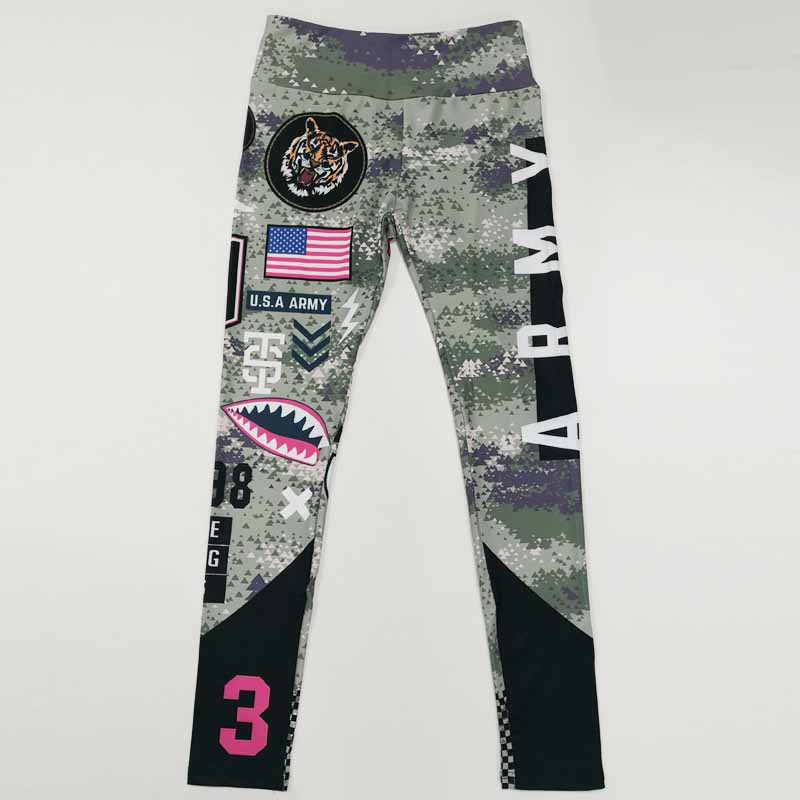 Printed Gym and Yoga Leggings for Women - Stylish Fitness Wear