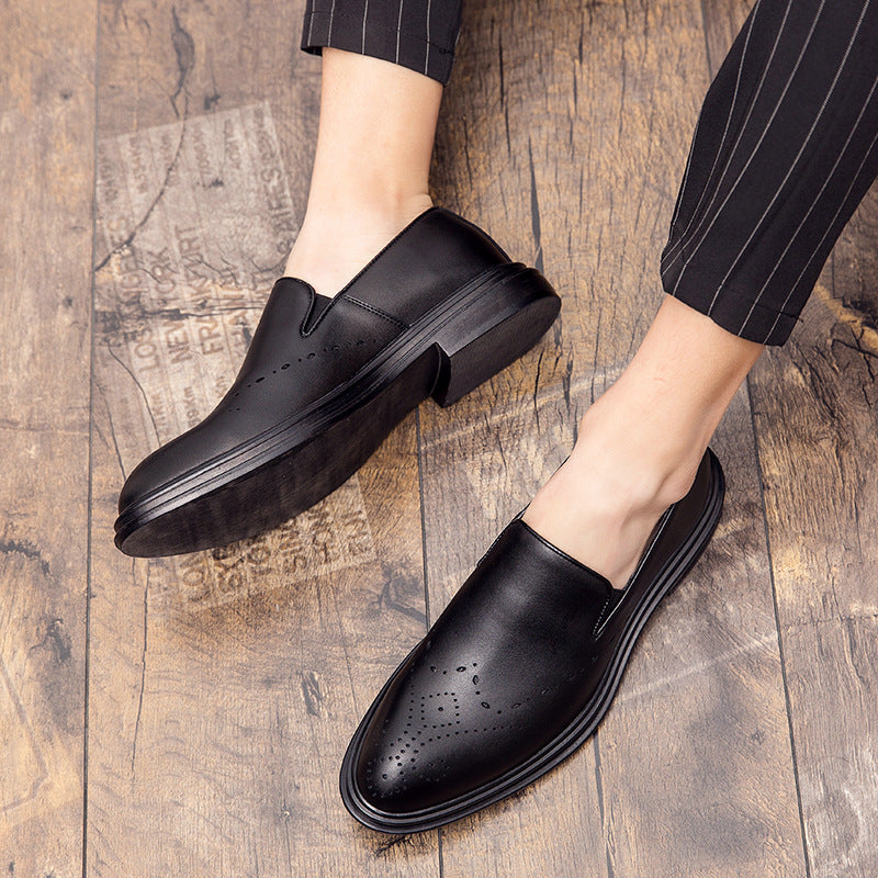 Mocassins en cuir pour hommes 