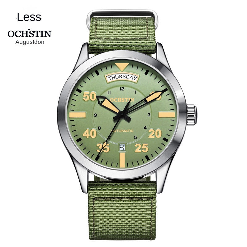 OCHSTIN  Master Series Automatic Mechanical Watch with Dual Date - Neon North Clothing