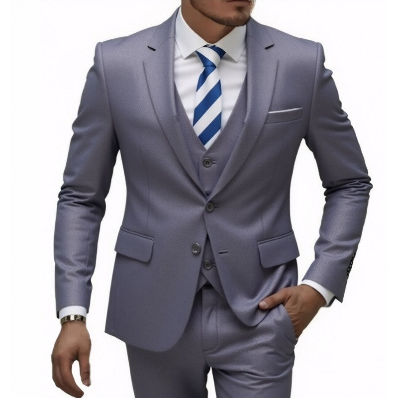 Three-Piece Men's Wedding Suit