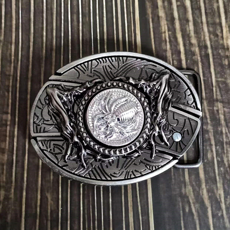 Smooth Buckle Trendy Punk Belt Buckle with Distinctive Style - Neon North Clothing