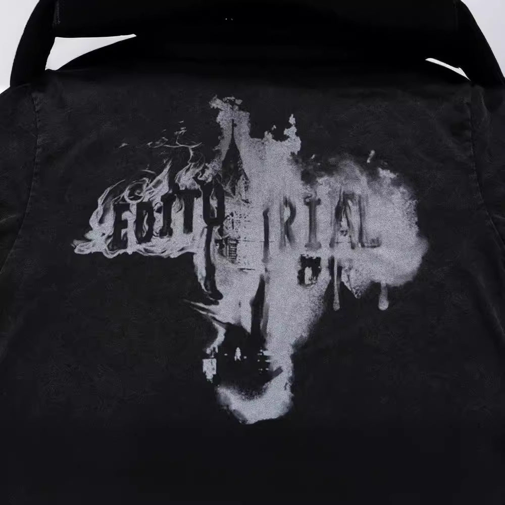 Pure Cotton Smoke Graphic T-Shirt - Stylish Short Sleeve Comfort - Neon North Clothing