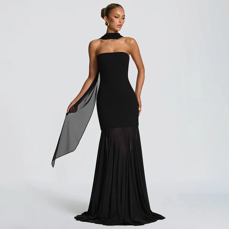 Strapless Mermaid Dress for Stunning Elegance and Perfect Fit - Neon North Clothing