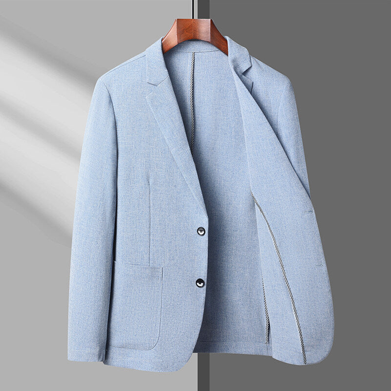Mens Lightweight Spring Summer Suit Jacket for Effortless Style